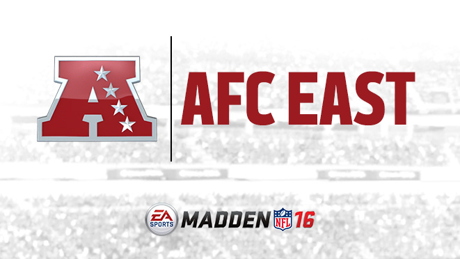 Madden NFL 16 AFC East team ratings