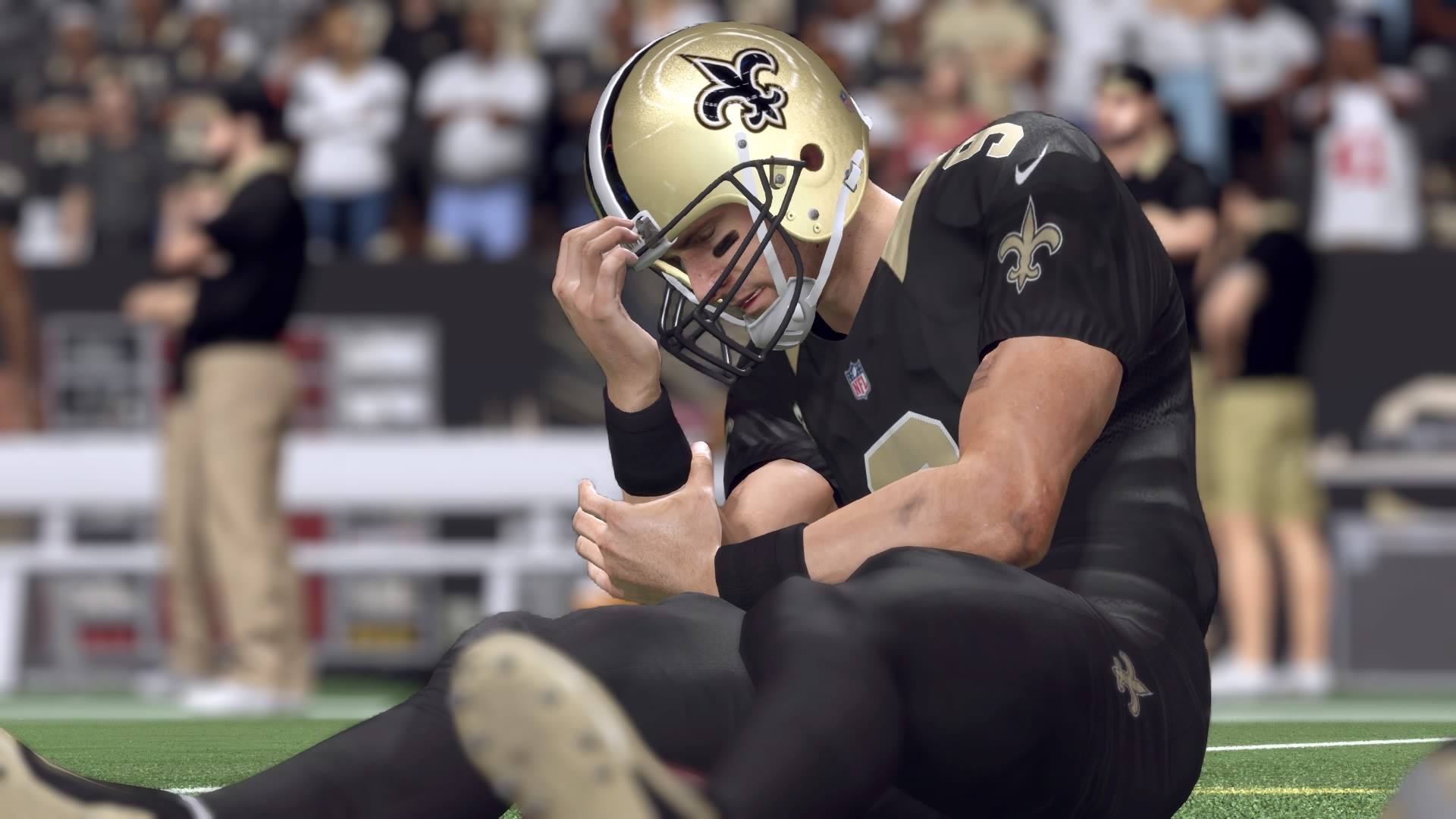 Brees' injury a rarity