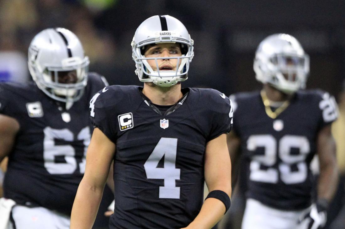 AFC West showdown in primetime Derek Carr