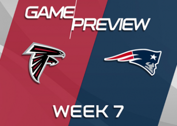 The New England Patriots will try to keep their perfect record alive as they take on the Atlanta Falcons.
