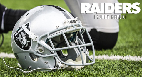 Check out the Raiders latest injury report