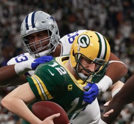 Aaron Rodgers gets sacked by Cowboys' Gerald McCoy