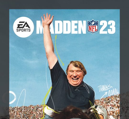 The coach is back on the cover of Madden