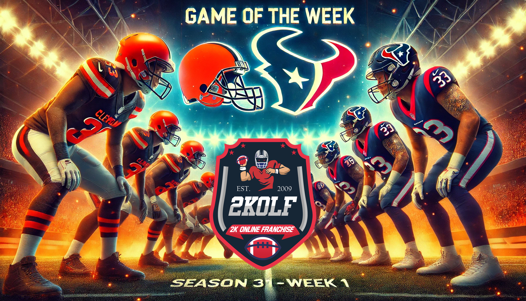 AFC Championship Rematch: Browns vs. Texans Kick Off Season 31