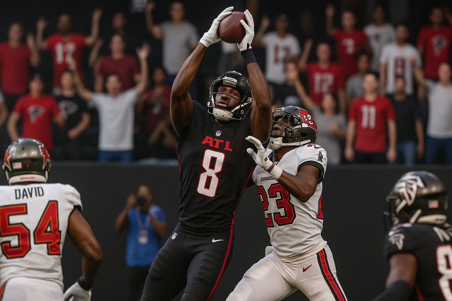 Falcons Stun Buccaneers with Last Second Touchdown in Season 33 Opener