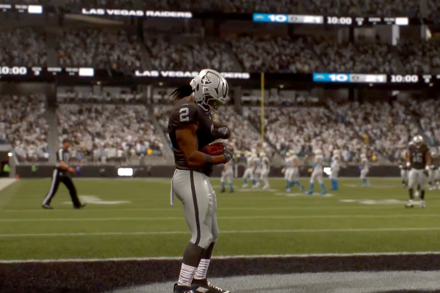 Raiders outlast Chargers 38–31 in a Vegas shootout