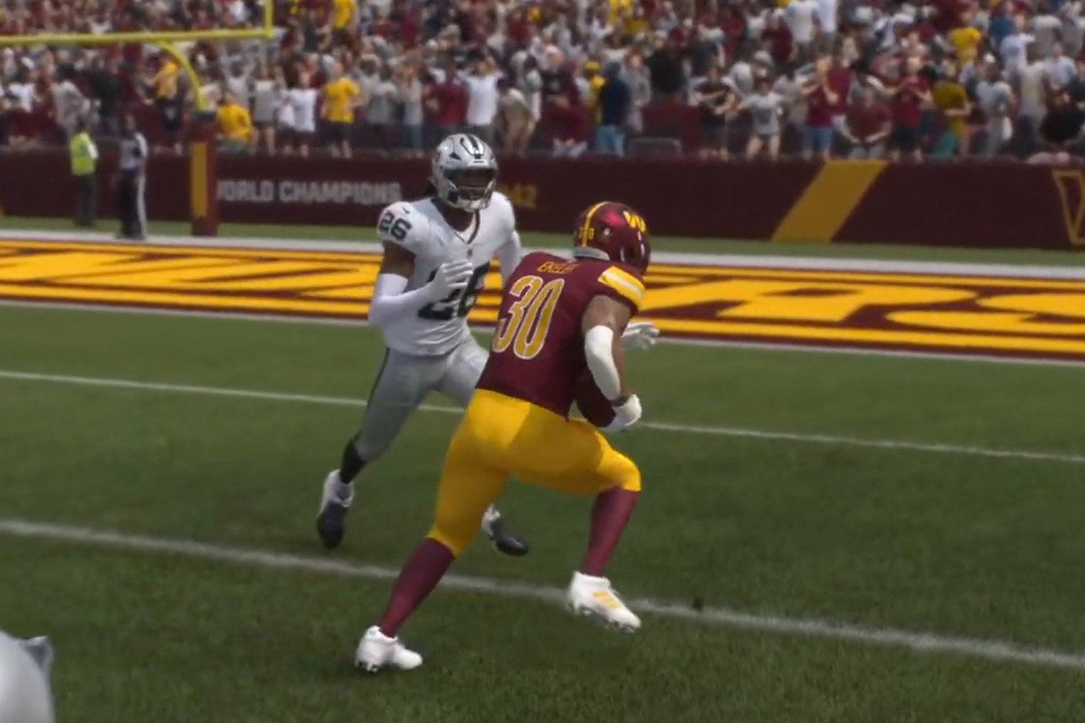 Commanders bury Raiders early, lean on Daniels–McLaurin to win 38–21