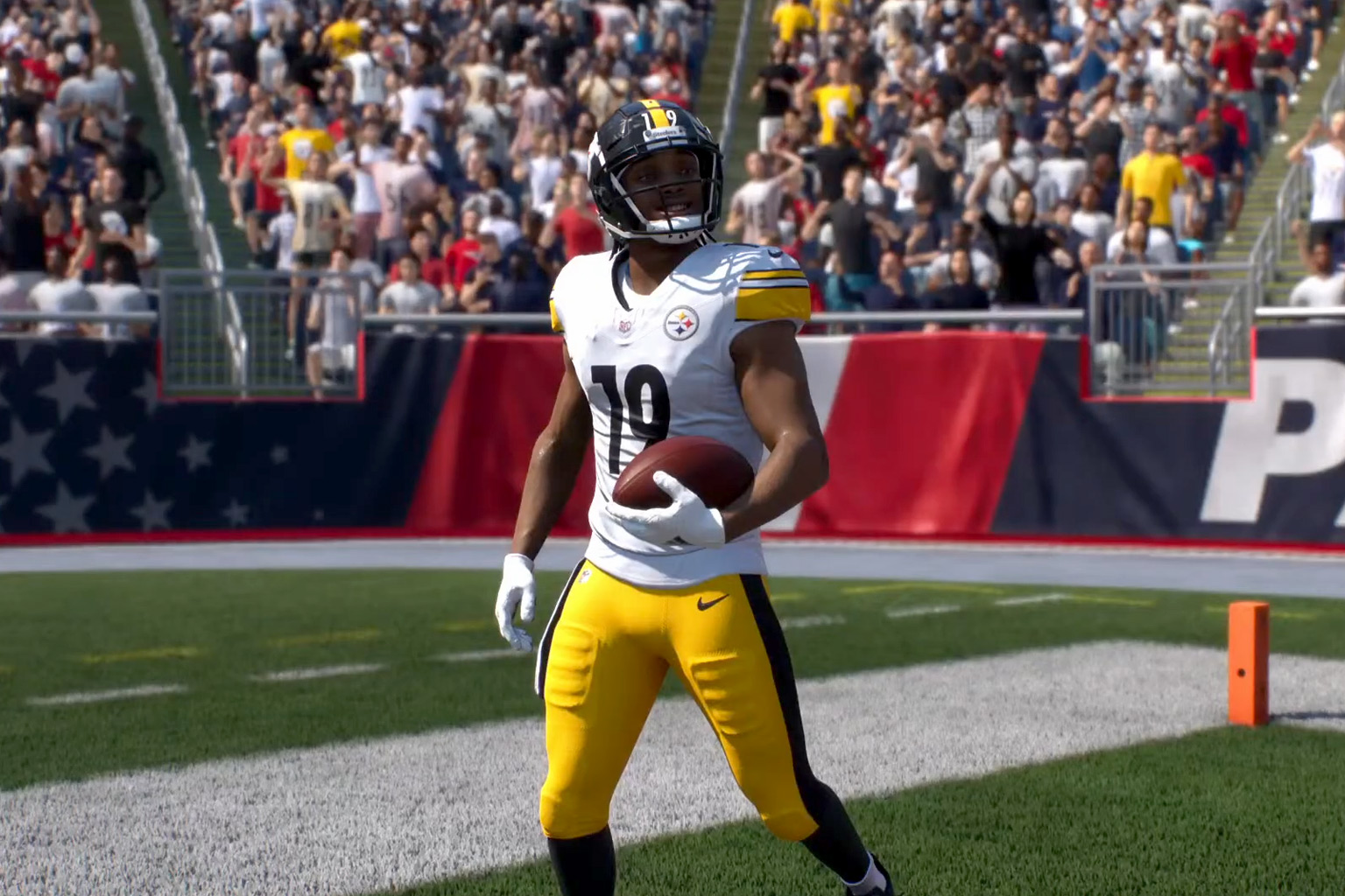 Steelers 34, Patriots 32: Warren’s three-TD night lifts Pittsburgh past New England in thriller