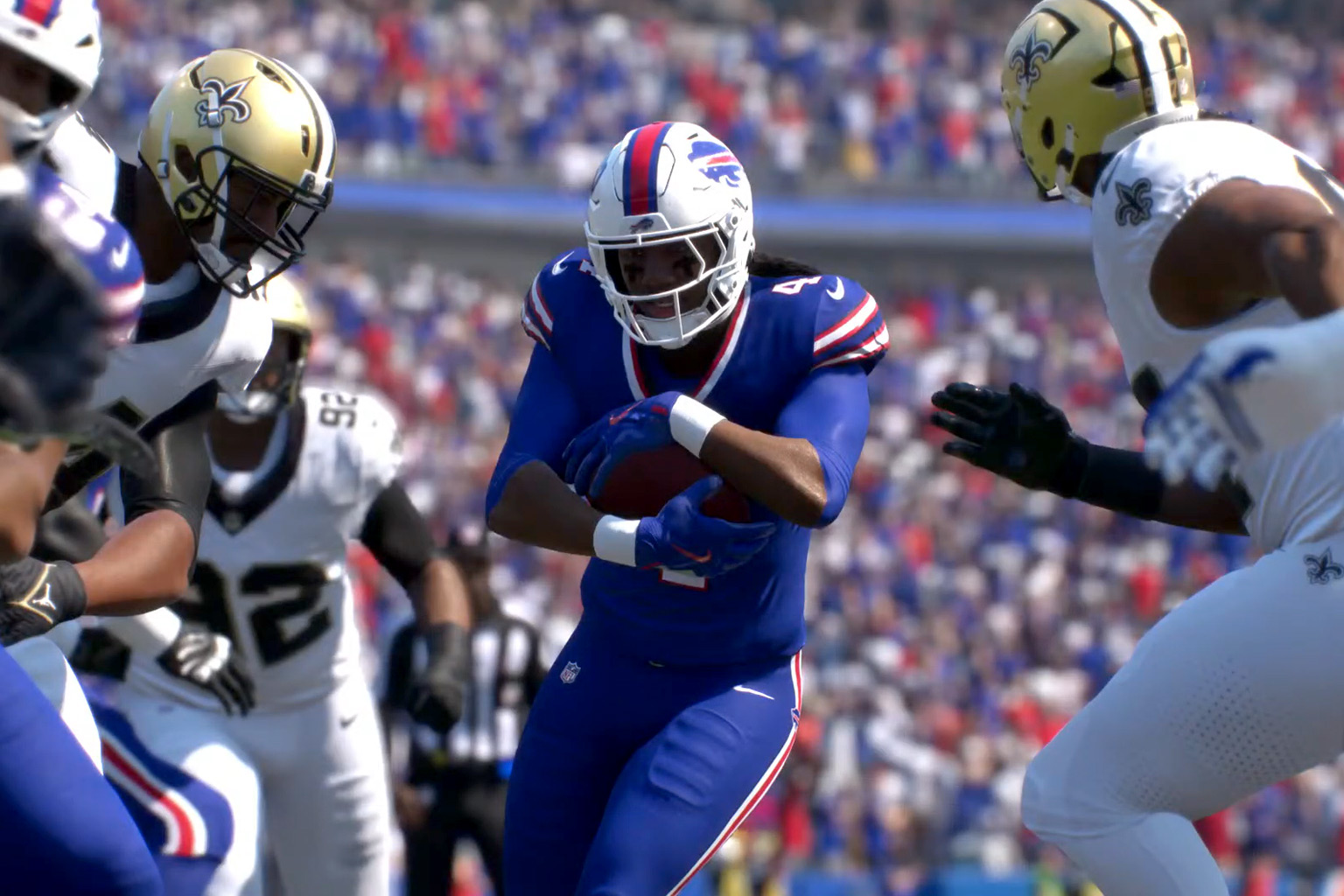 Bills 34, Saints 10: Cook’s three TDs lead Buffalo past New Orleans