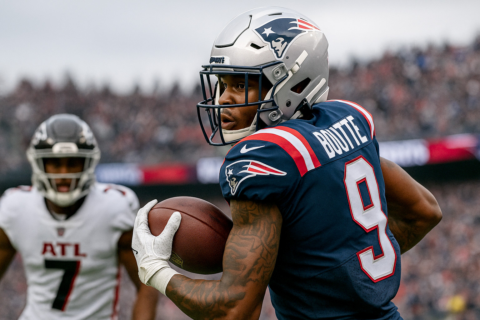 Maye, Boutte ignite Patriots’ offense to hand Falcons another tough loss