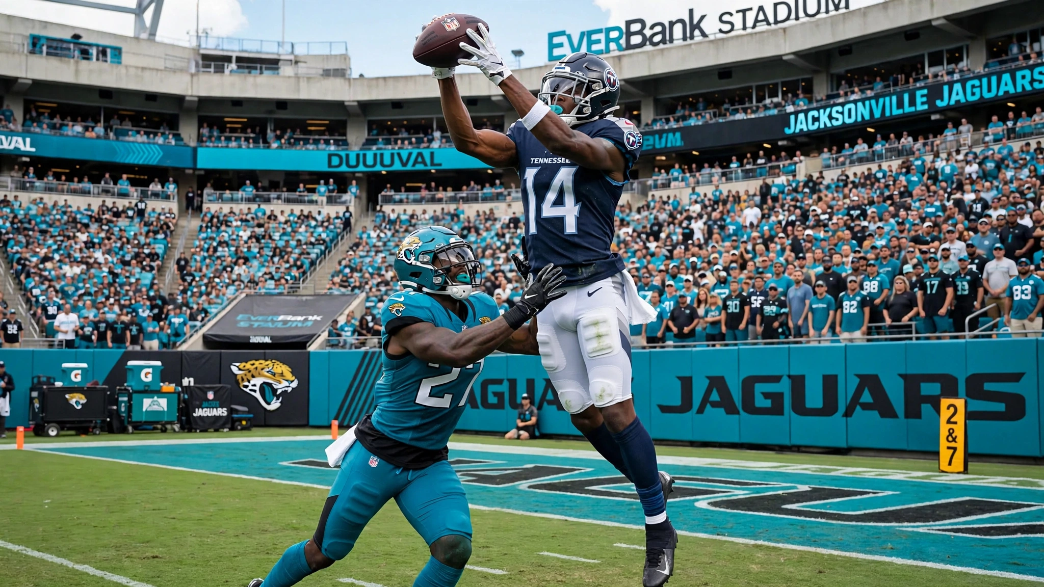 Tate’s 149-yard day highlights Titans’ 19-17 win over Jaguars