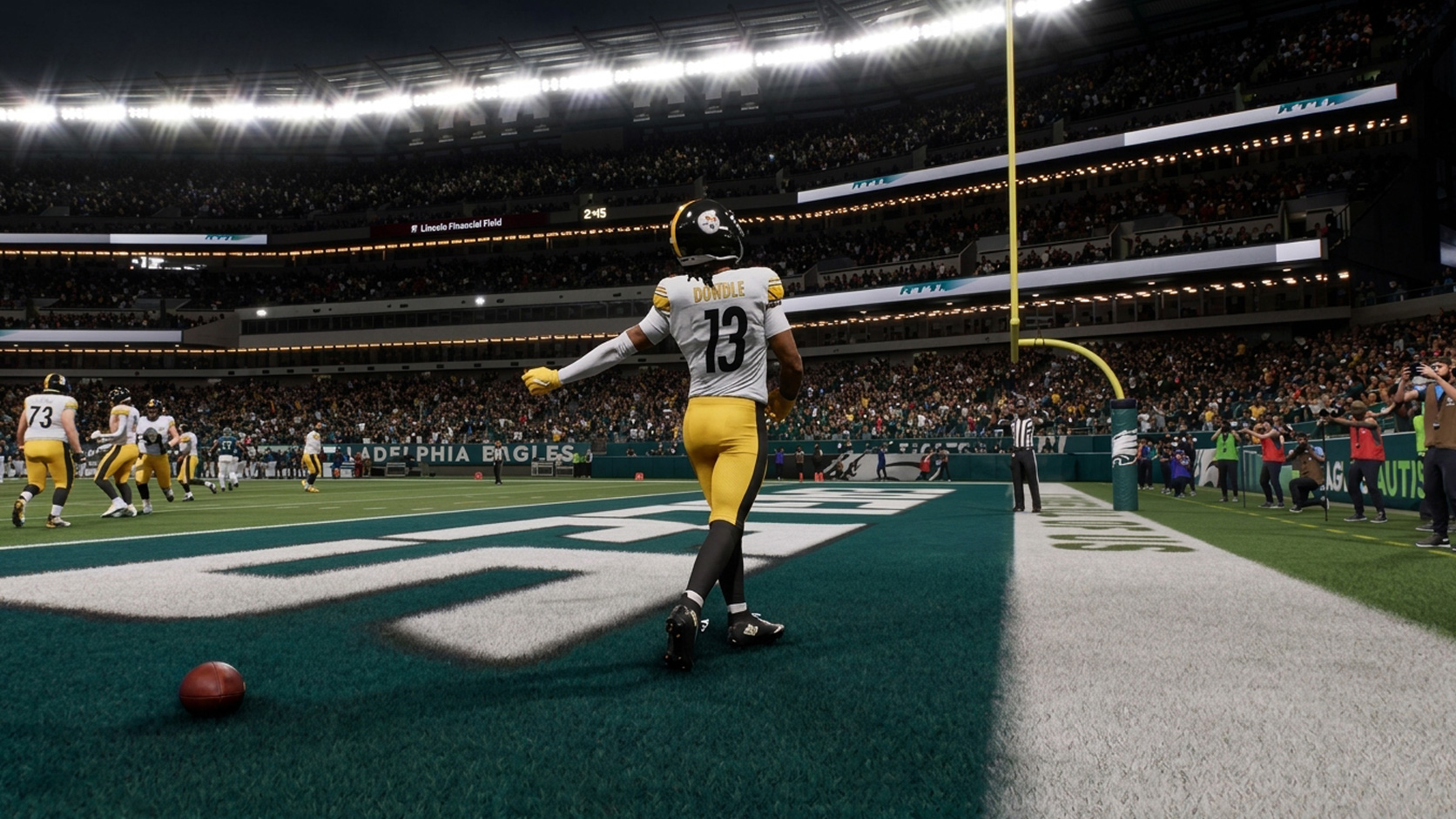 Dowdle rushes for 236 yards as Steelers beat Eagles 34-27